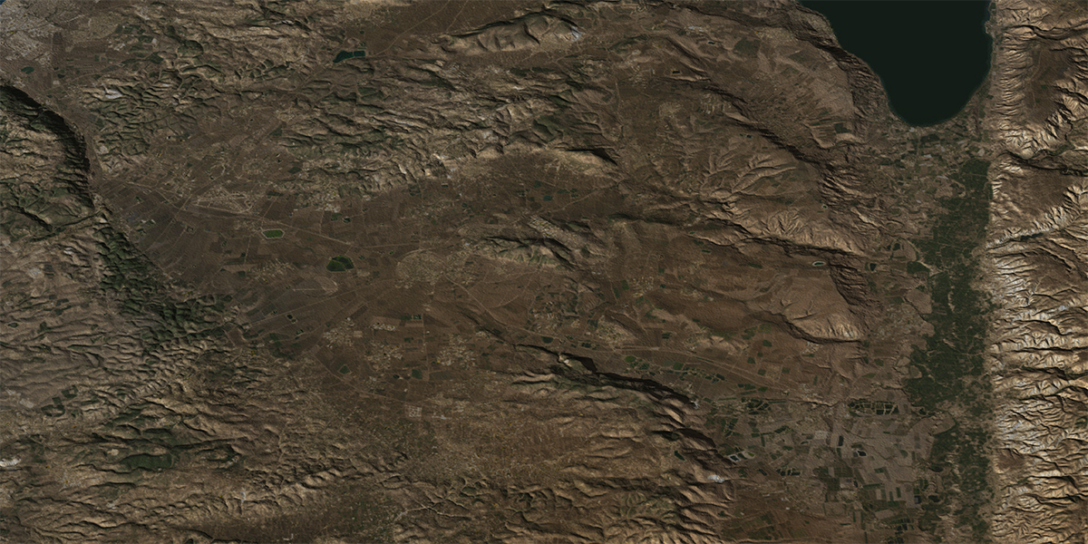 Satellite Map - Beth Alpha